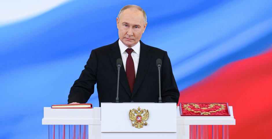 Владимир Путин вступил в должность президента России