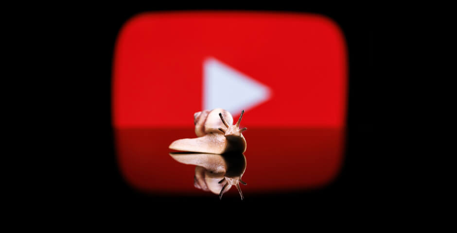 YouTube остался с прижатым хостом