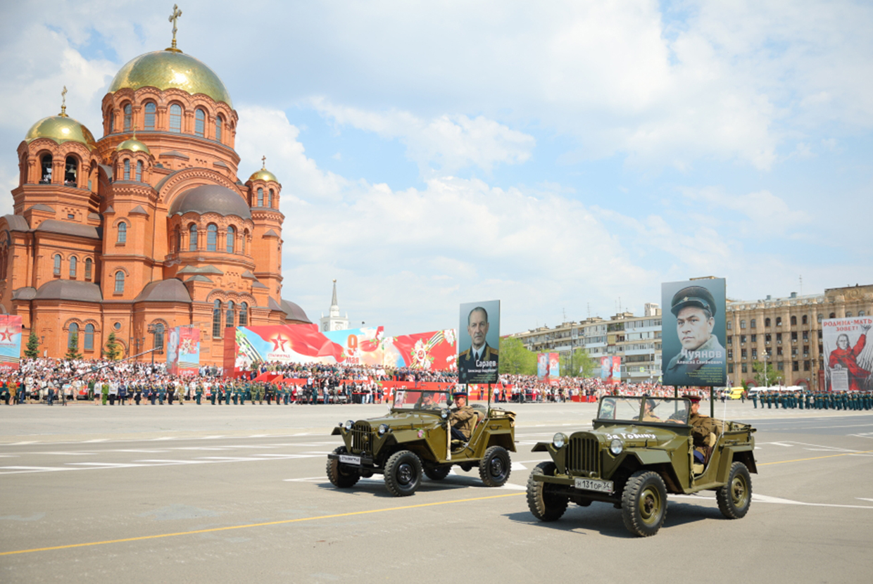 Парад, посвященный 81-й годовщине Победы в&nbsp;Великой Отечественной войне, в&nbsp;Волгограде