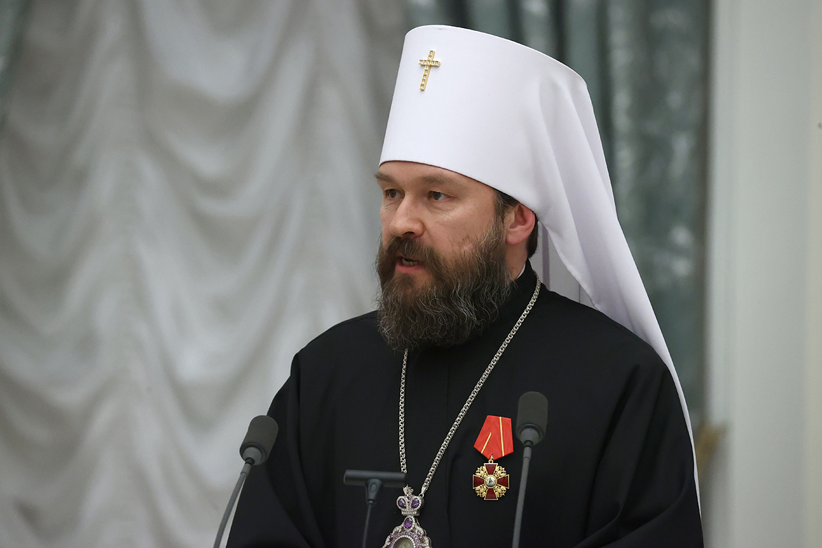 В Чехии задержали митрополита РПЦ Илариона