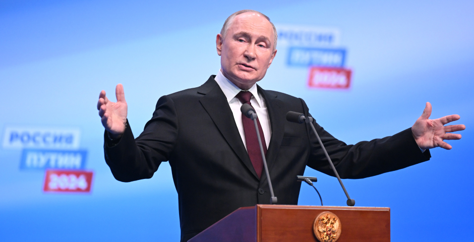 Итоги выборов президента РФ: Владимир Путин победил с 87,28% голосов